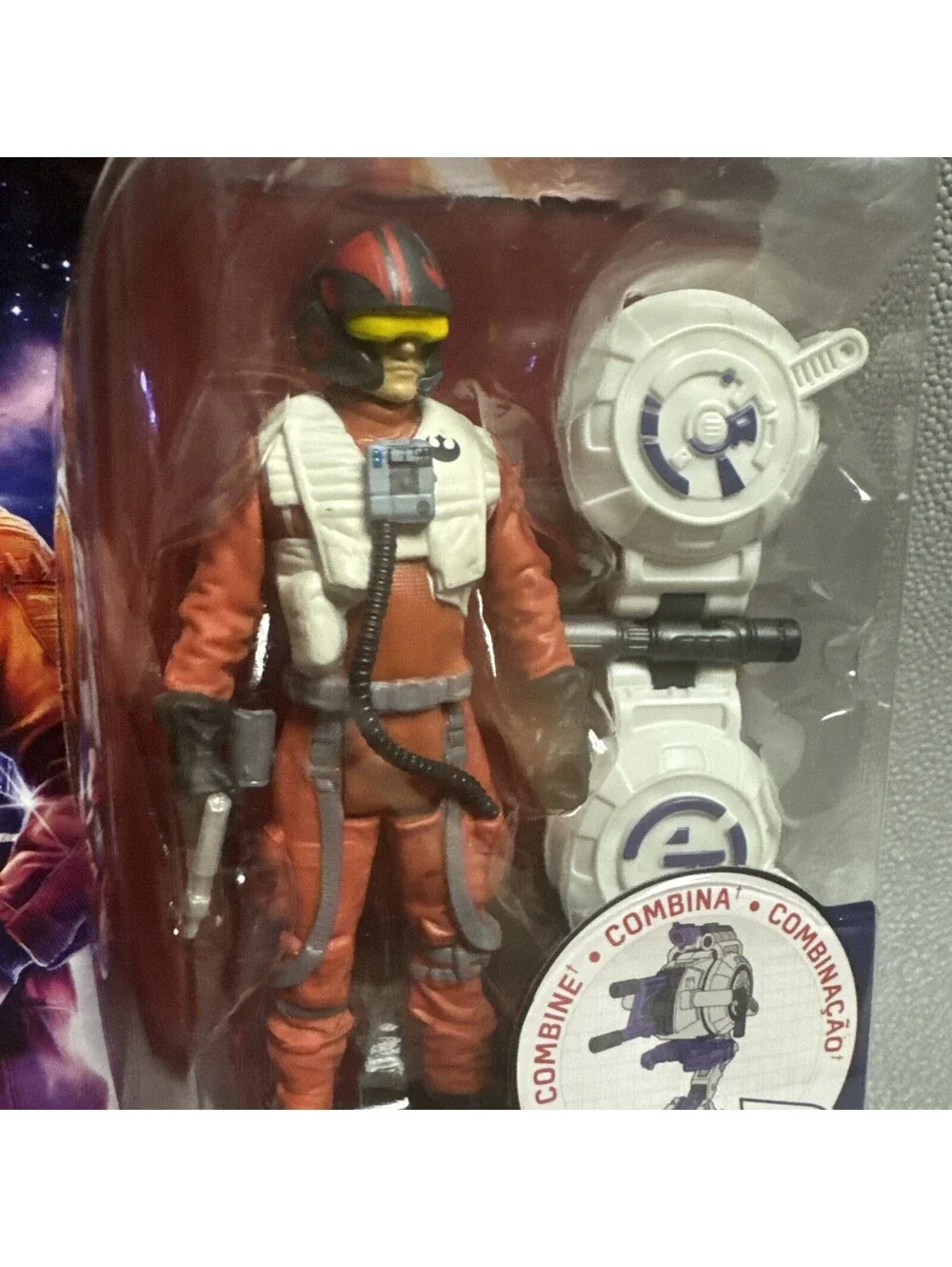 Star Wars The Force Awakens First Order Flametrooper Poe Dameron Action Figure